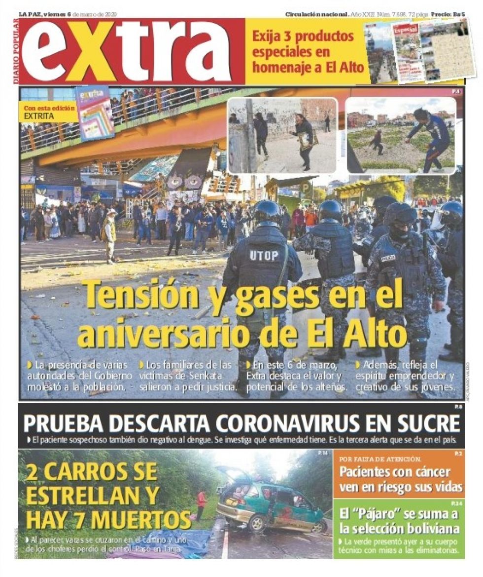 Extra, La Paz.