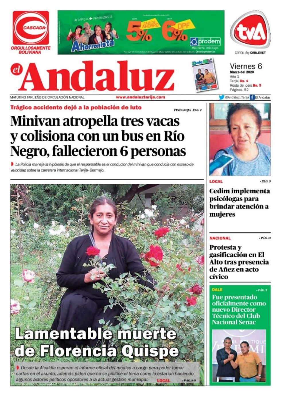 El Andaluz, Tarija.