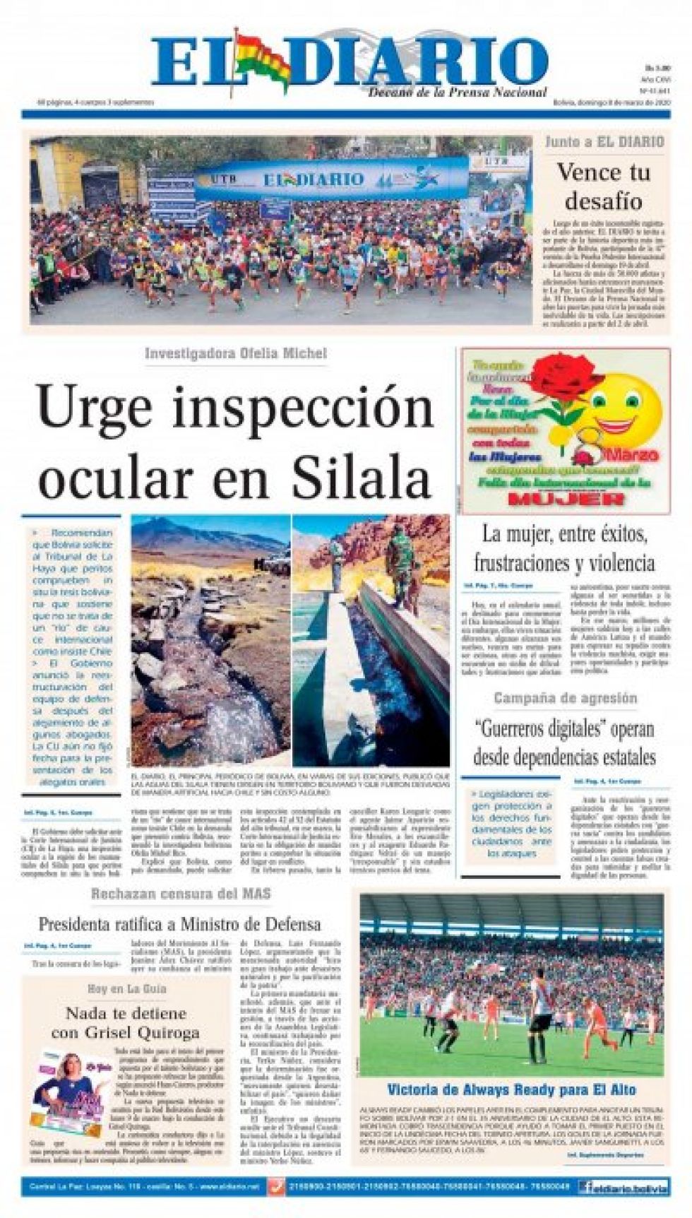 El Diario, La Paz.