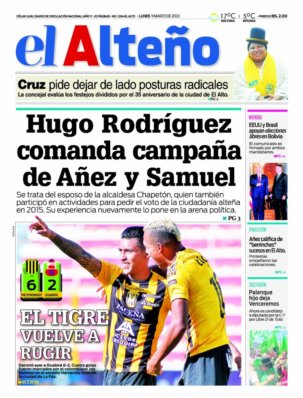 El Alteño, El Alto, La Paz.