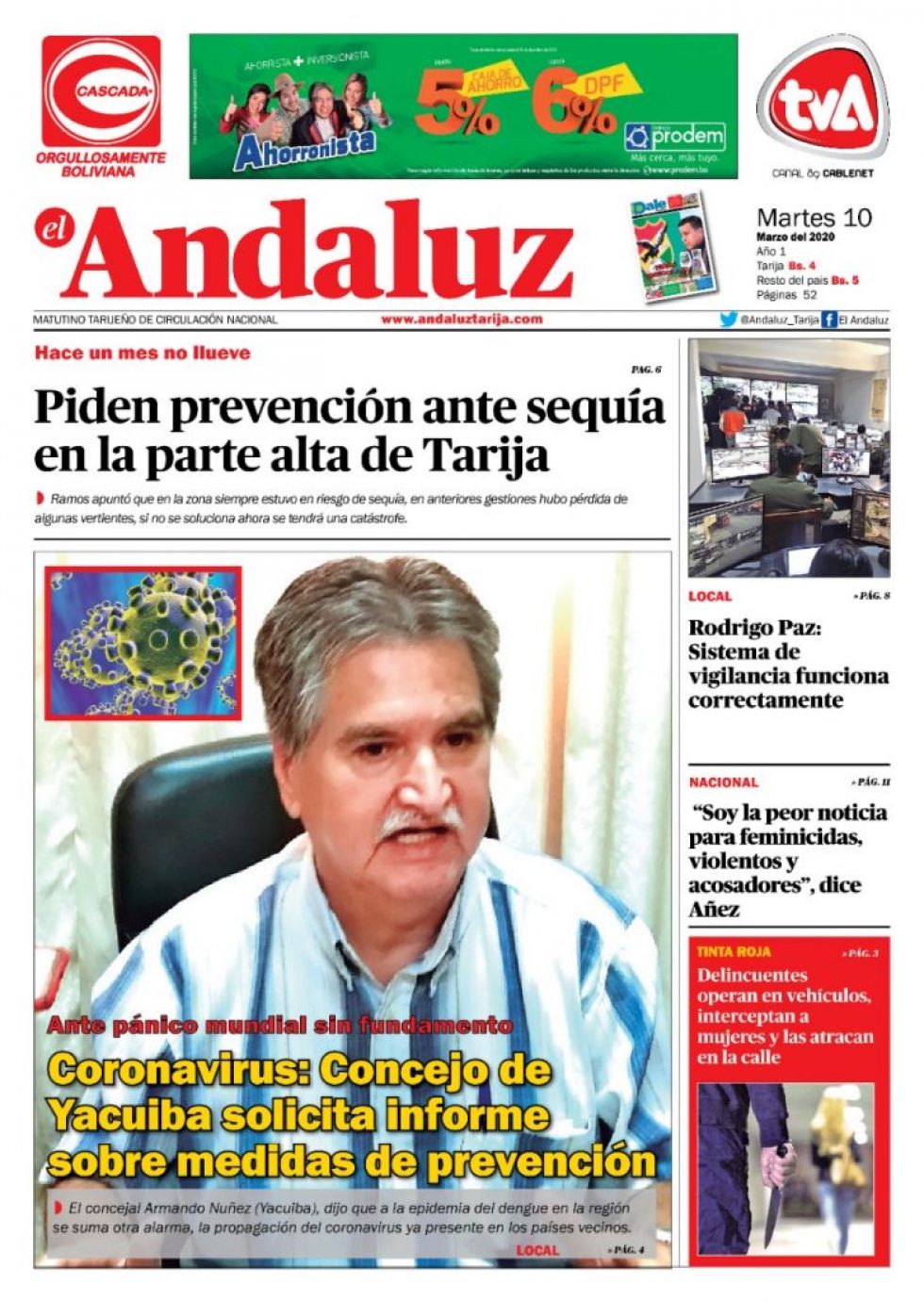 El Andaluz, Tarija.