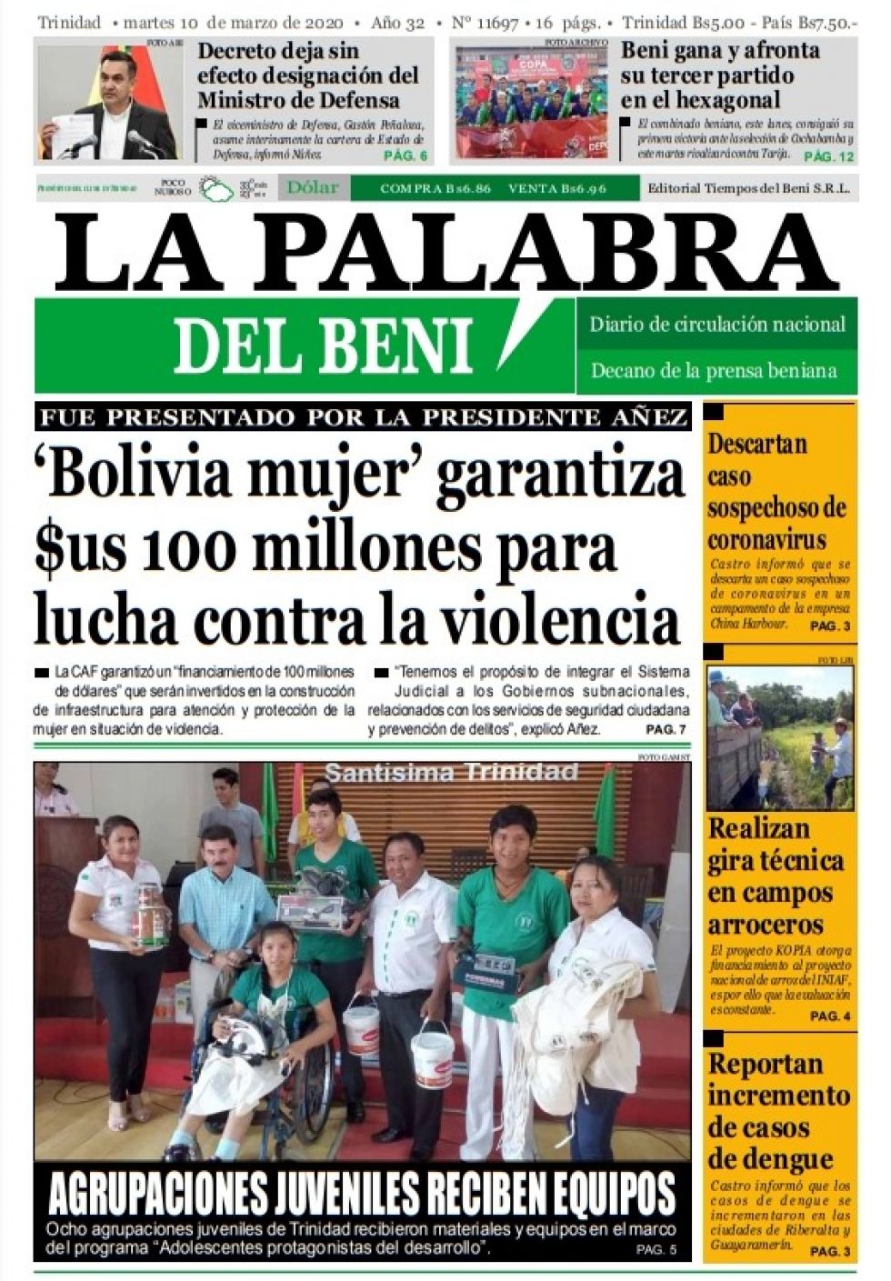 La Palabra del Beni.