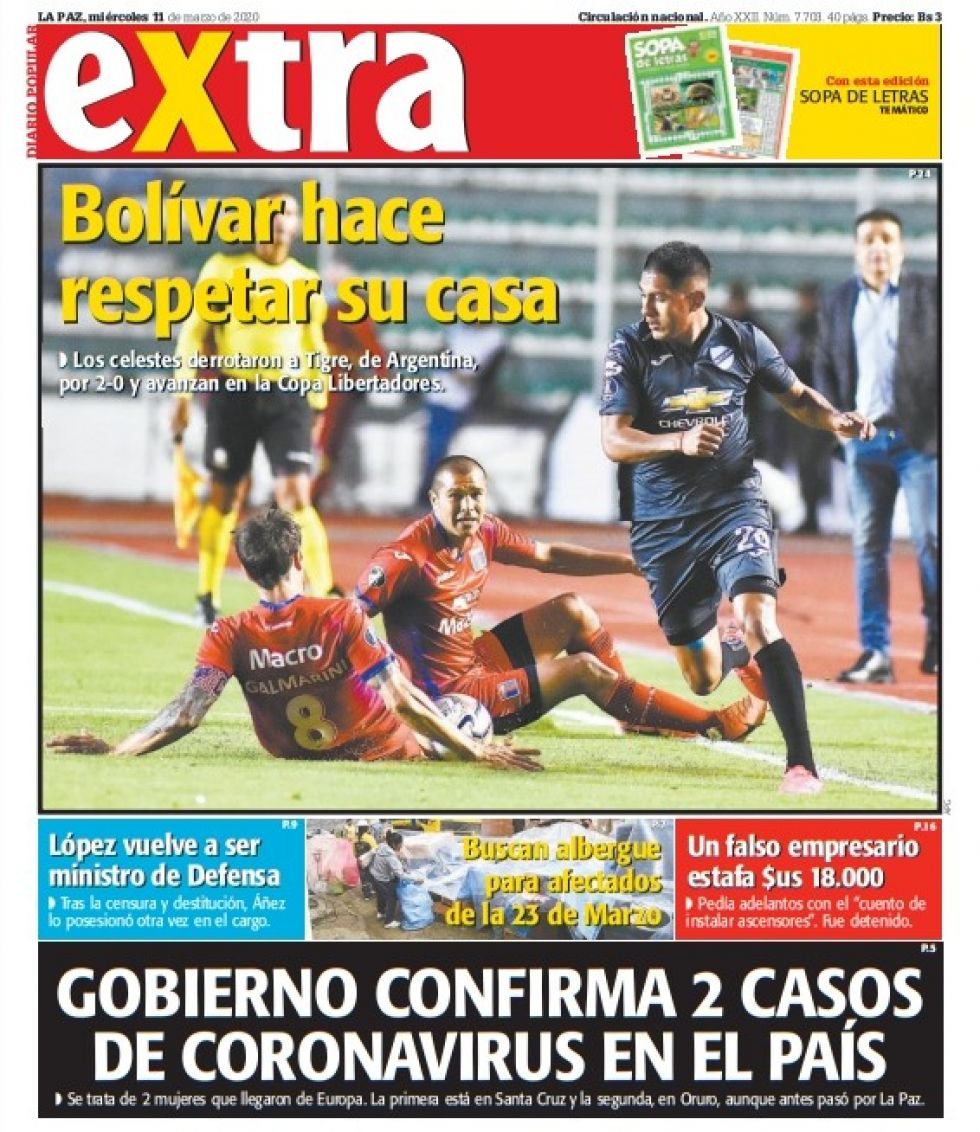 Extra, La Paz.