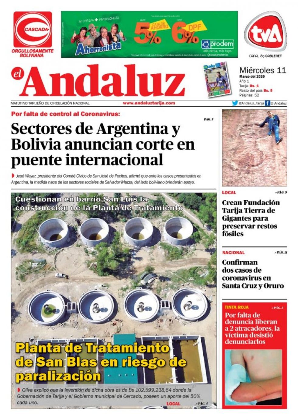El Andaluz, Tarija.