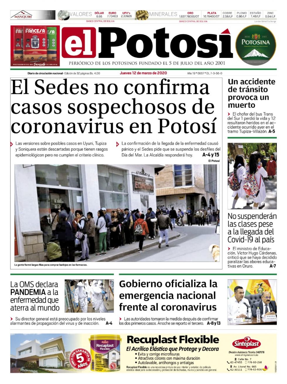 El Potosí.