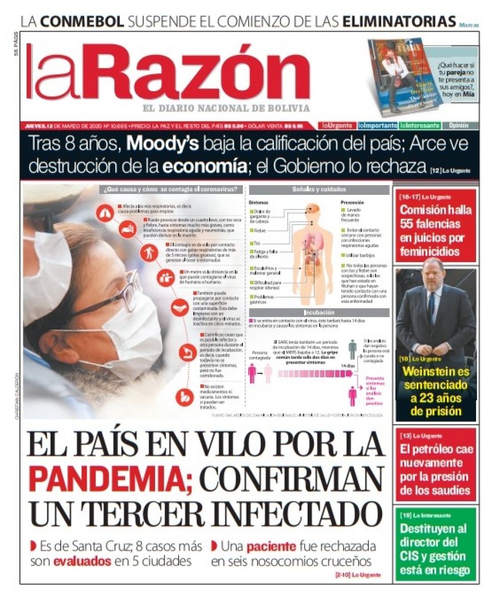 La Razón, La Paz.