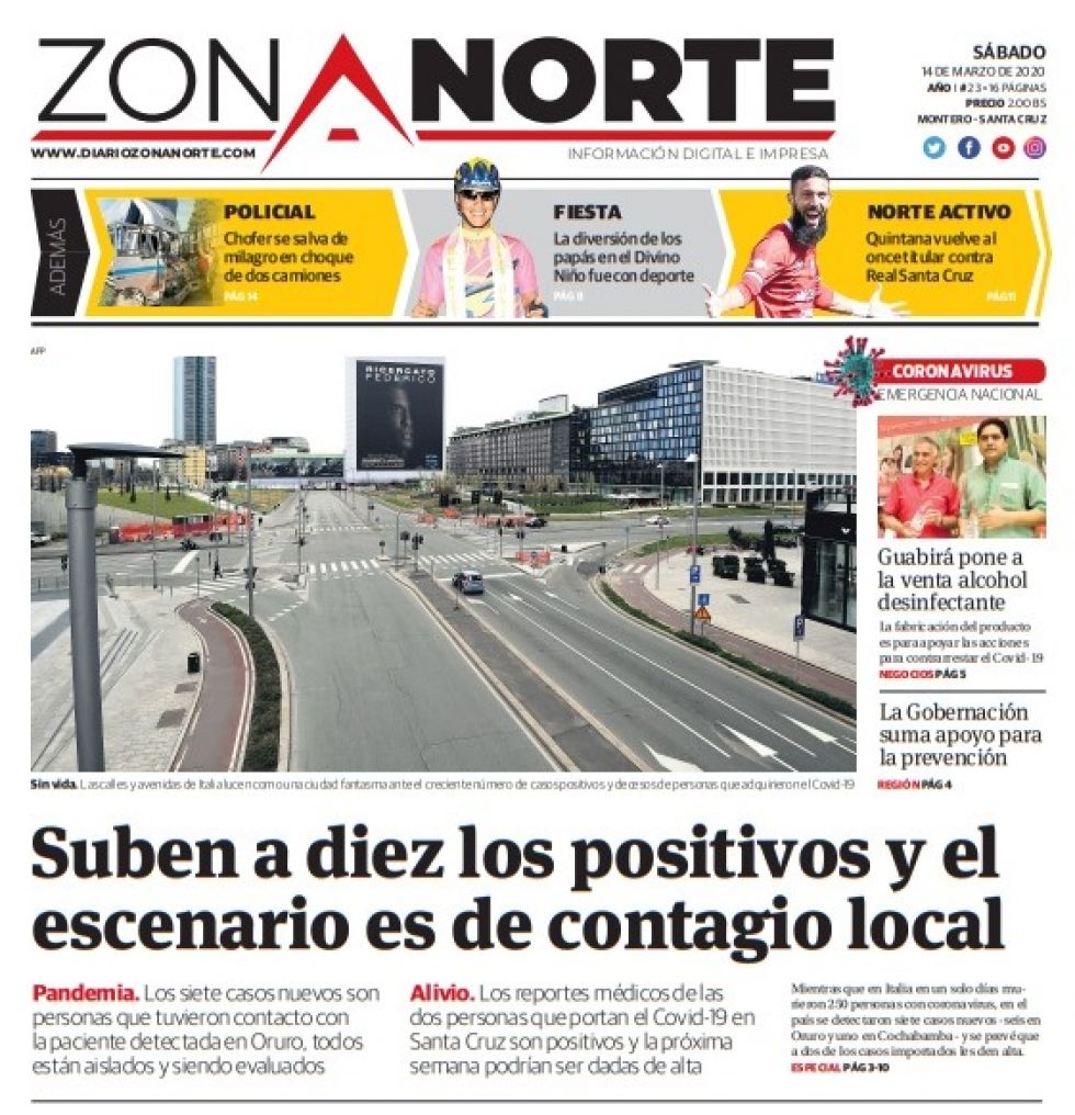 Zona Norte, de Santa Cruz.
