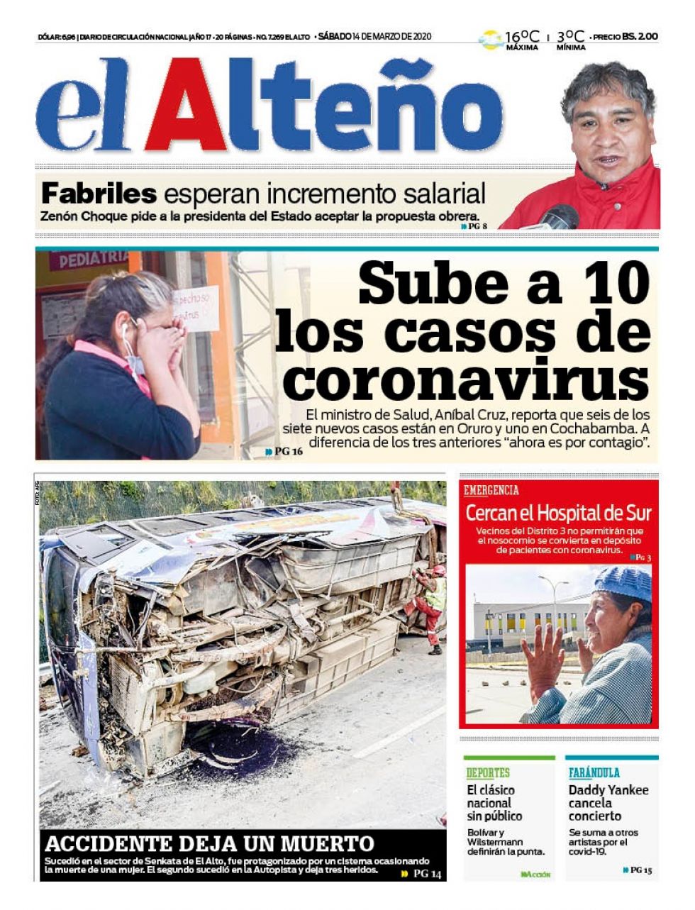 El Alteño, El Alto, La Paz.