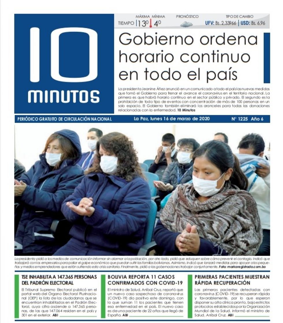 10 Minutos, La Paz.