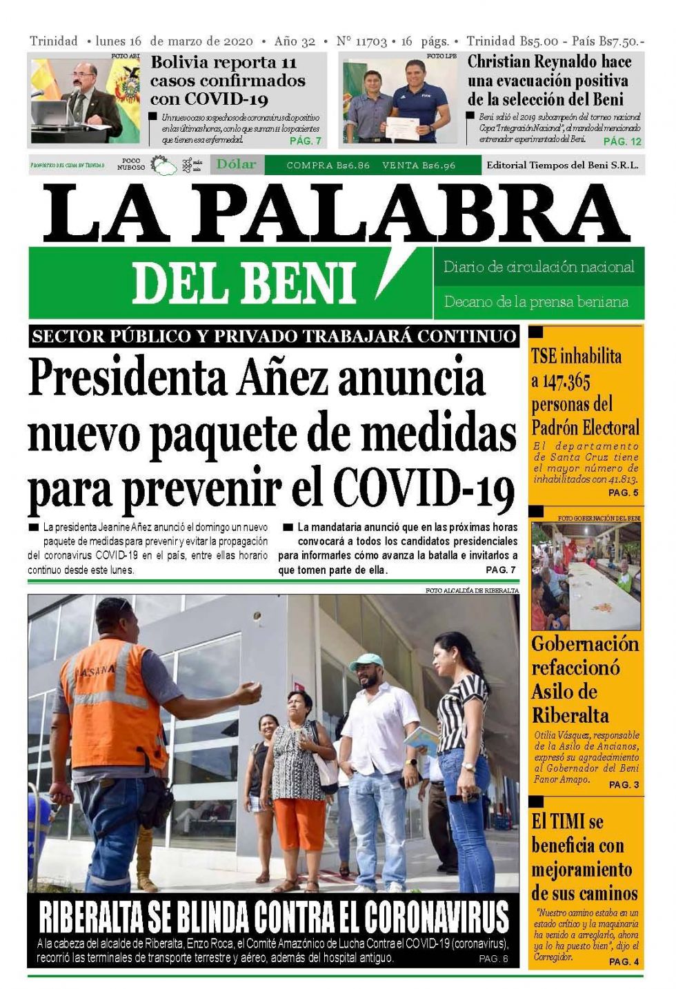 La Palabra del Beni.