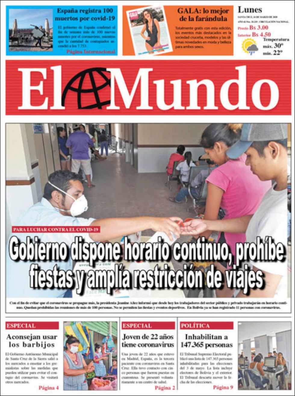 El Mundo, Santa Cruz.