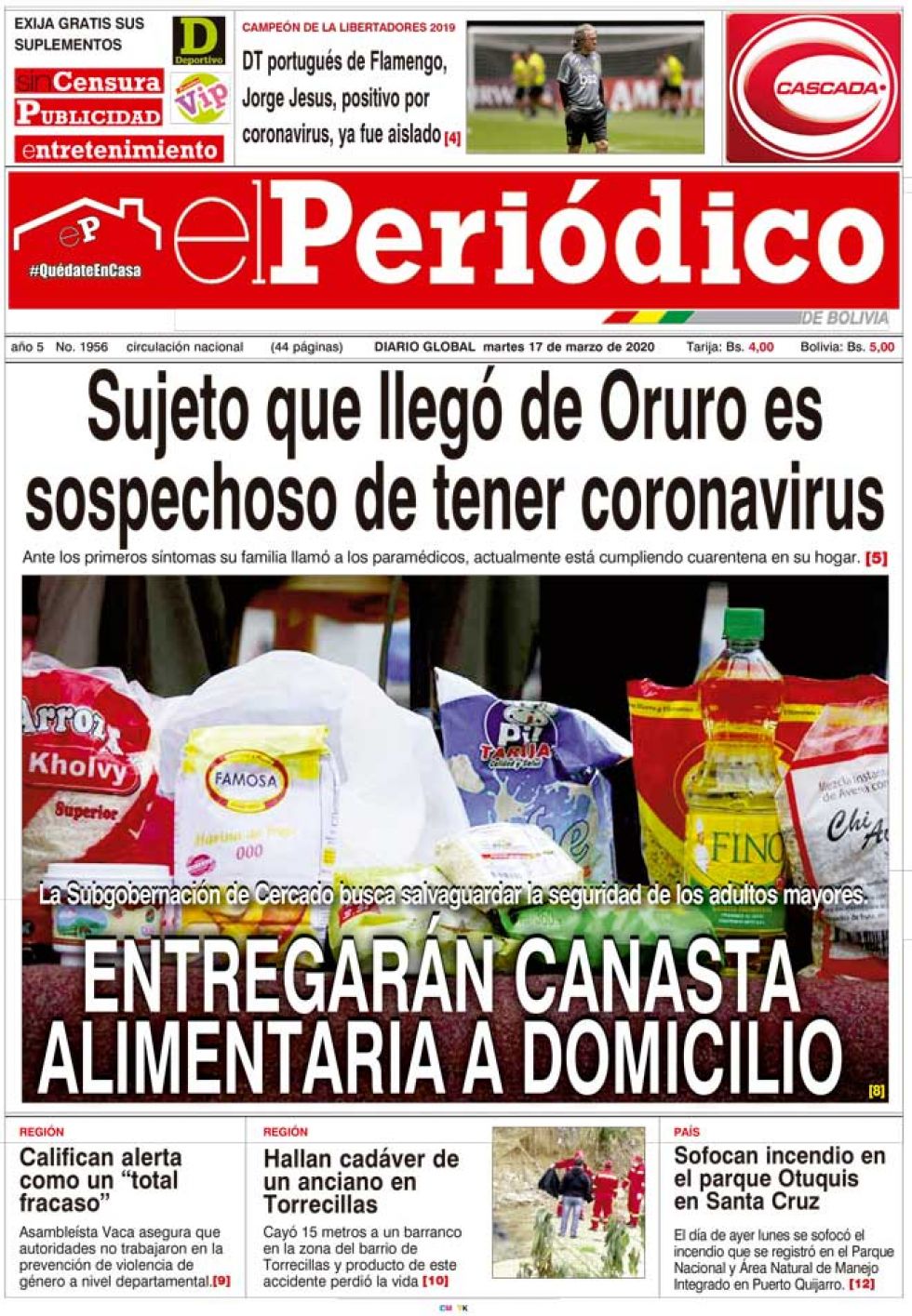 El Periódico, Tarija.