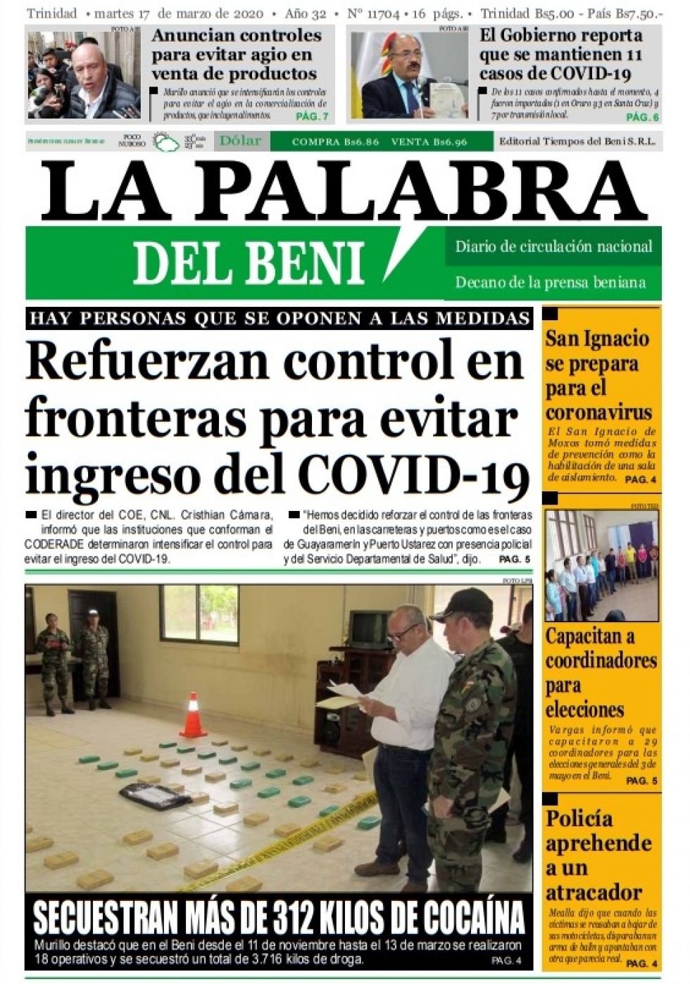 La Palabra del Beni.