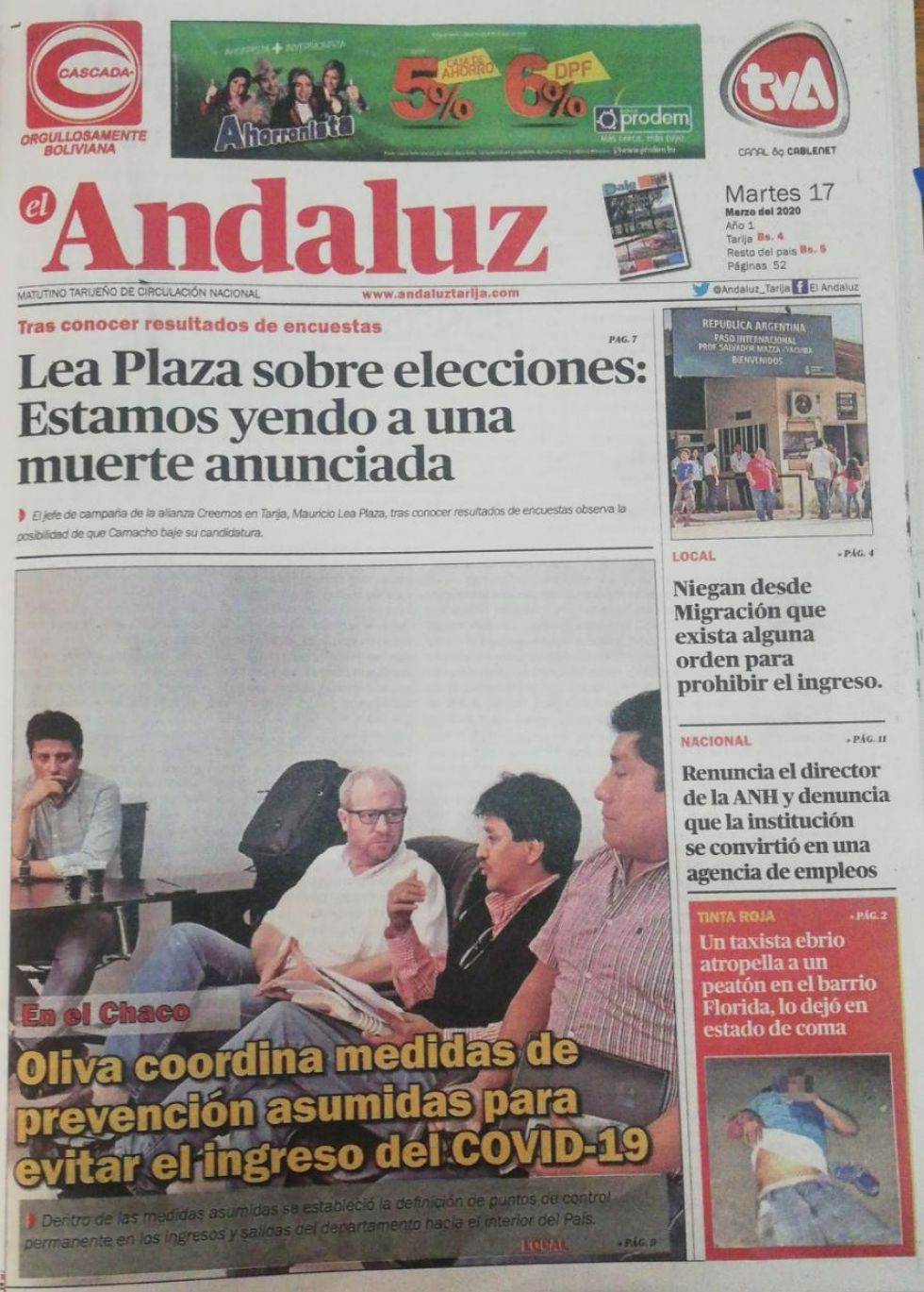 El Andaluz, Tarija.