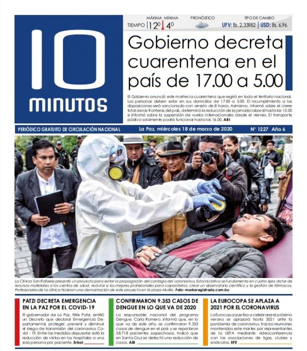 10 Minutos, La Paz.