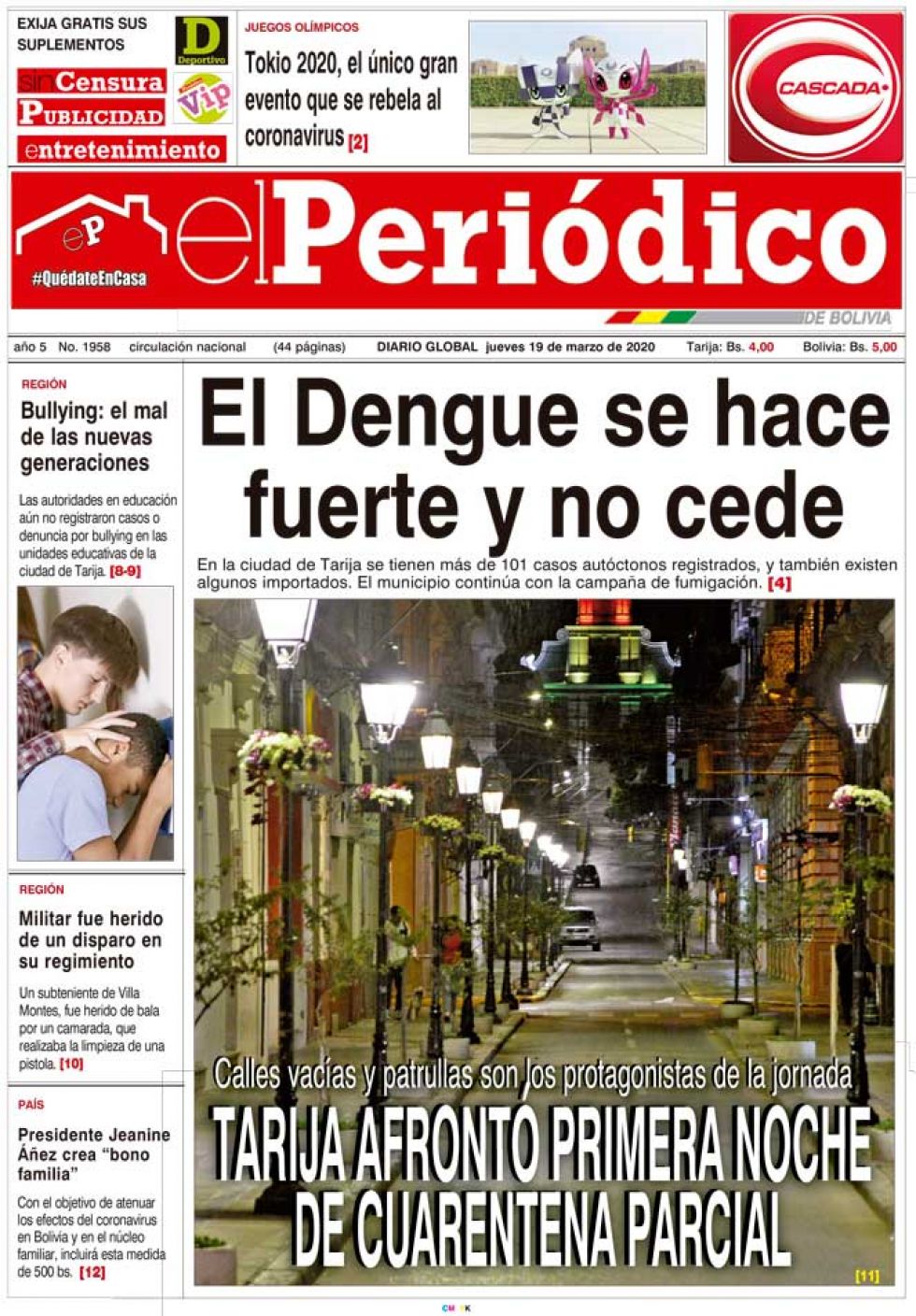 El Periódico, Tarija.
