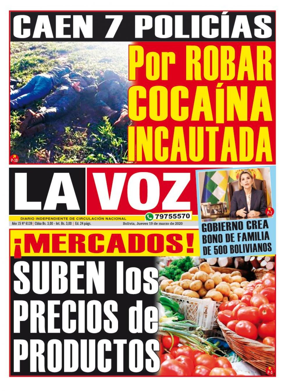 La Voz, Cochabamba.