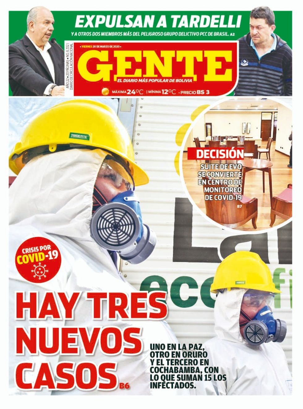 Gente, Cochabamba.