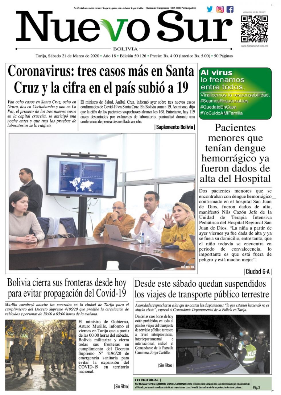 Nuevo Sur, Tarija.