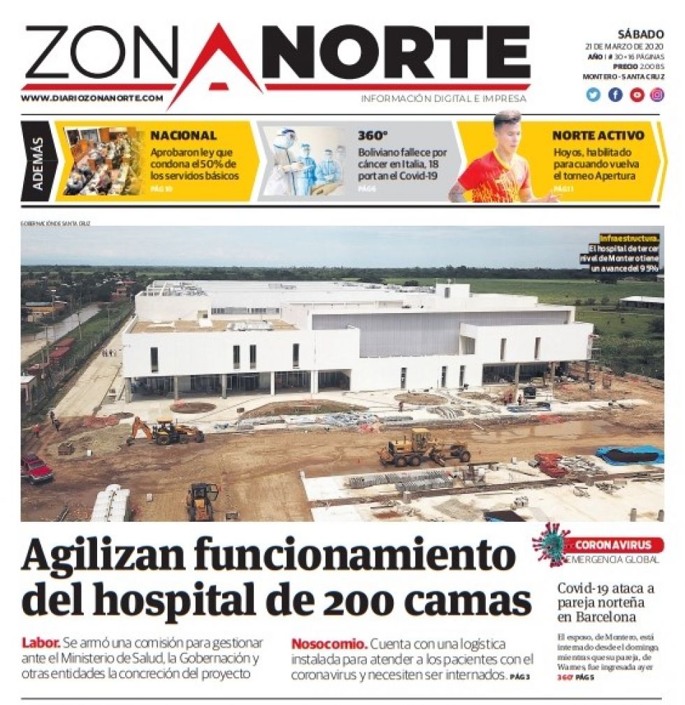 Zona Norte, de Santa Cruz.
