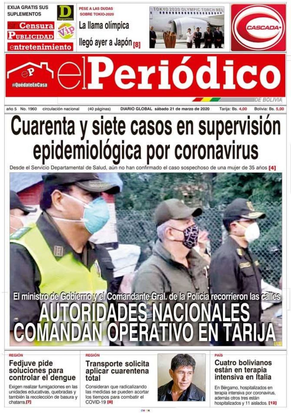 El Periódico, Tarija.
