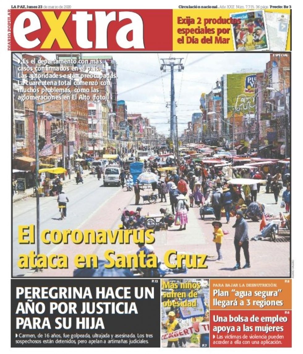 Extra, La Paz.