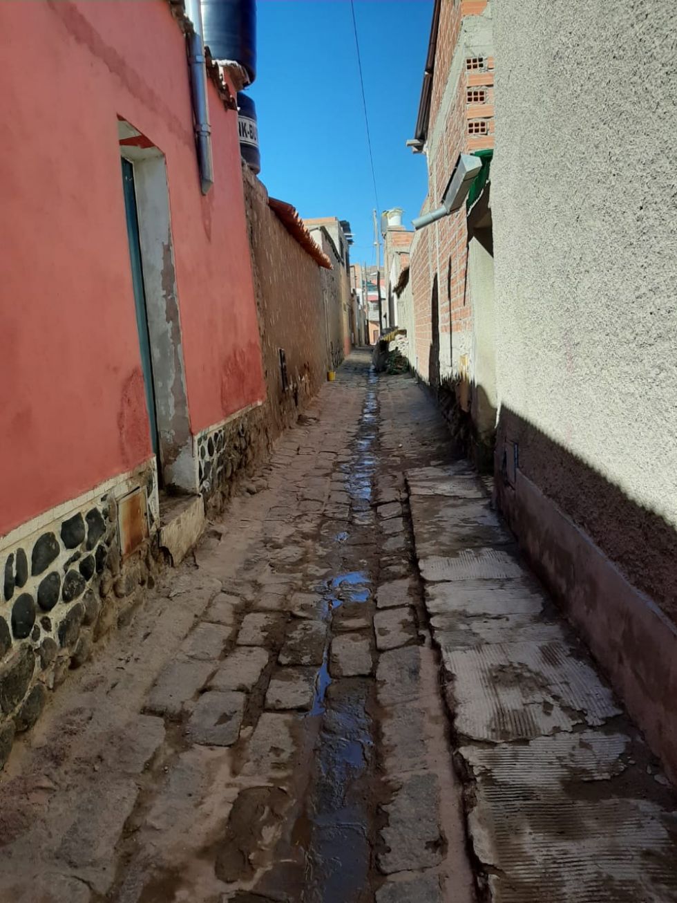 Se organizaron para limpiar sus calles y callejones.