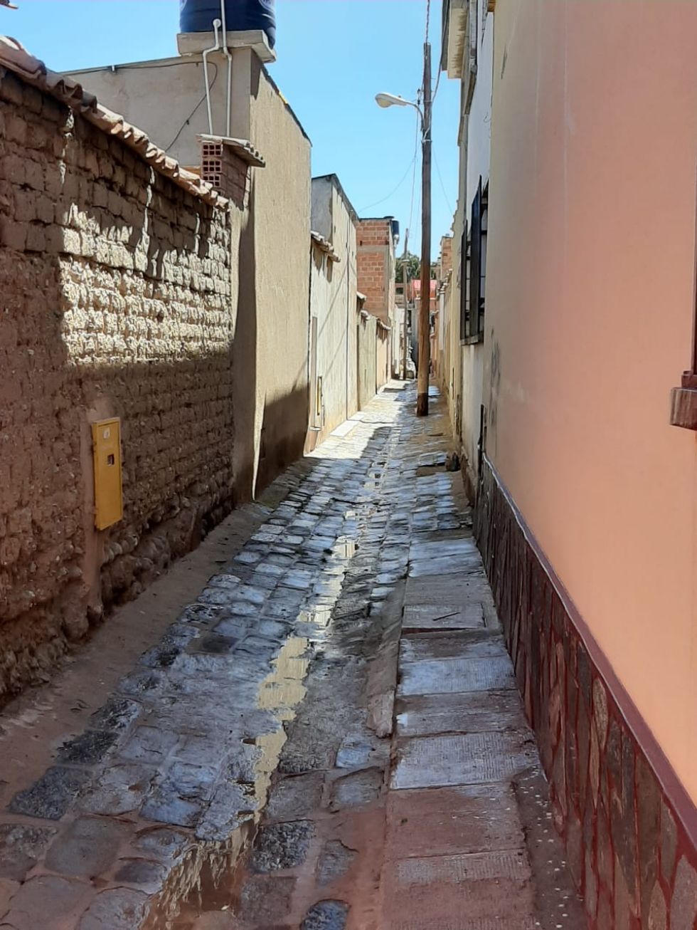 Se organizaron para limpiar sus calles y callejones.