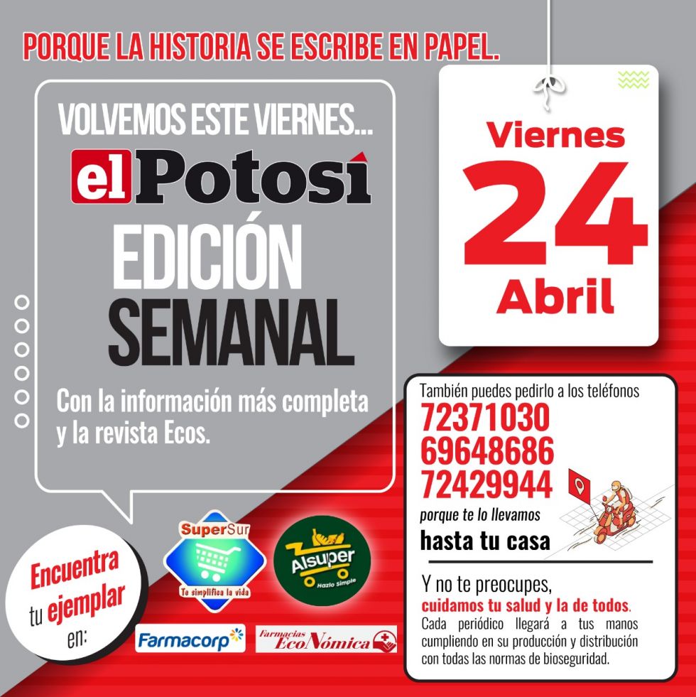 Hoy circula El Potosí.