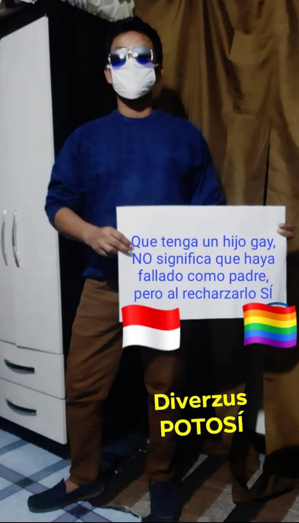 Se manifestaron con diferentes mensajes.