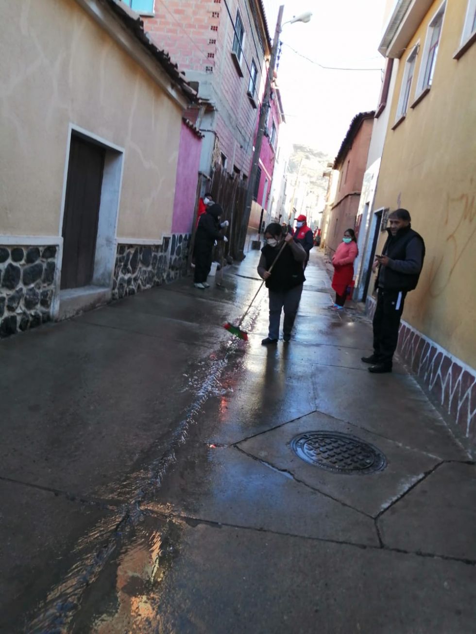 Los vecinos se organizaron esta jornada.
