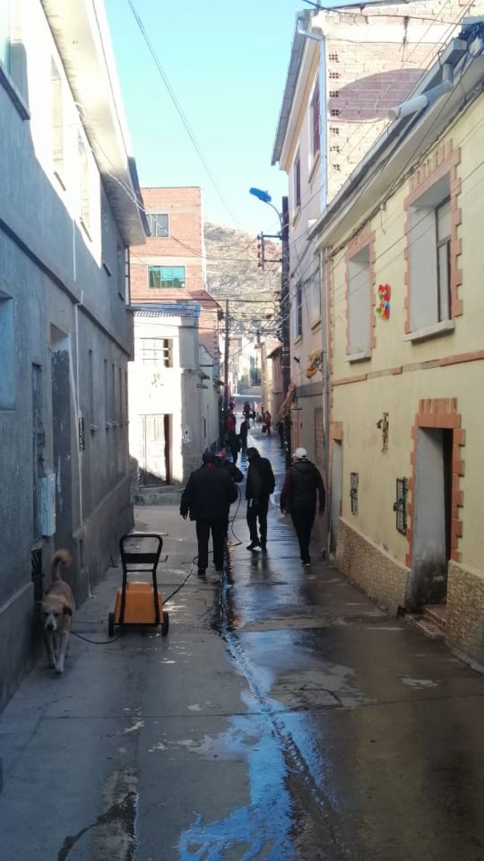 Los vecinos se organizaron esta jornada.