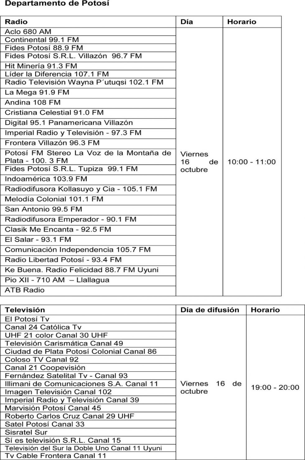 Programa de capacitación a jurados electorales se transmitirá en 120 medios de comunicación