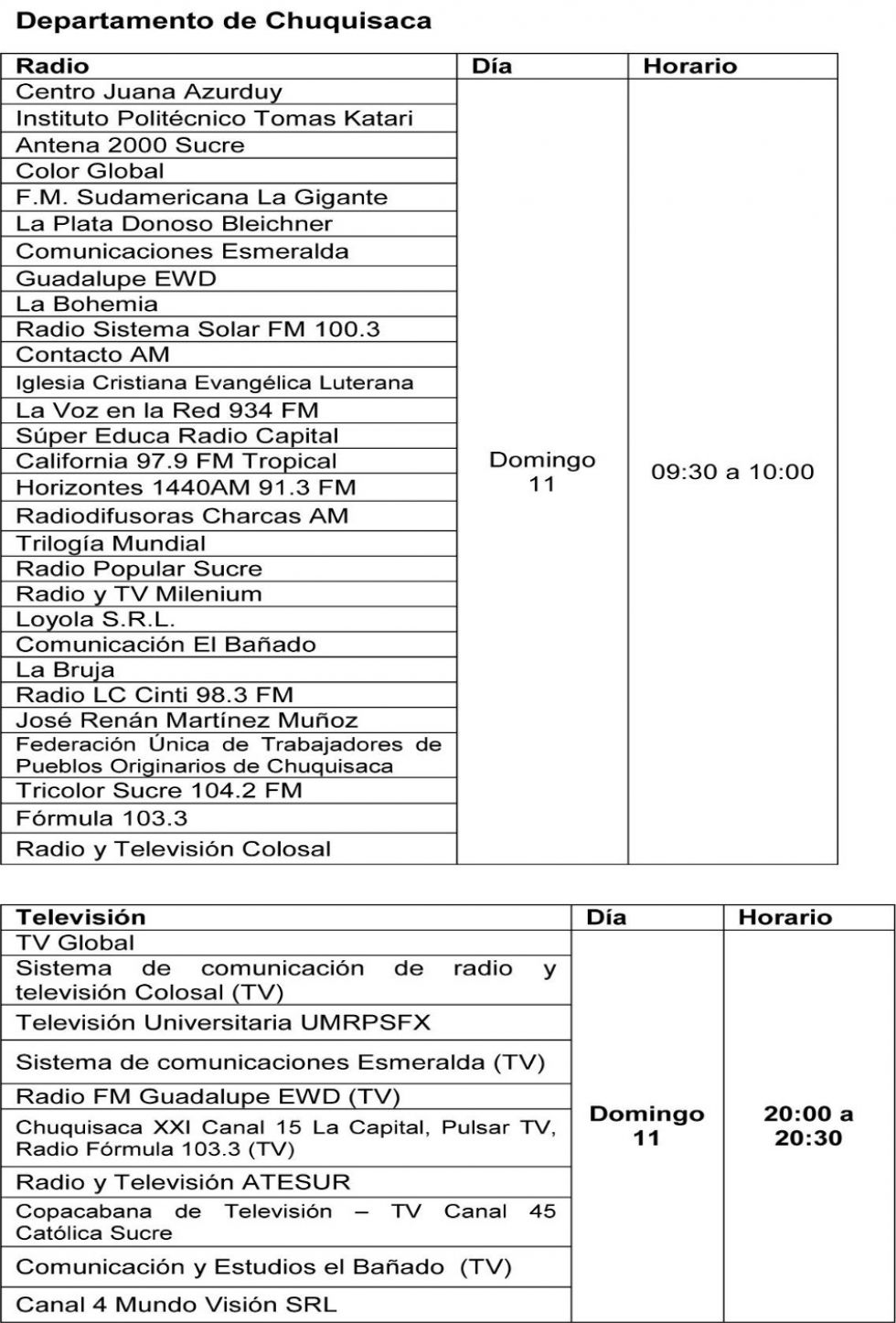 Programa de capacitación a jurados electorales se transmitirá en 120 medios de comunicación