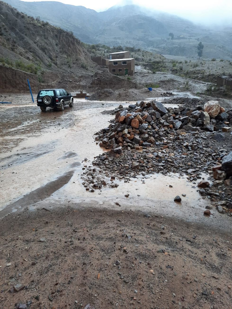 Así estaban los caminos rumbo a los recintos electorales