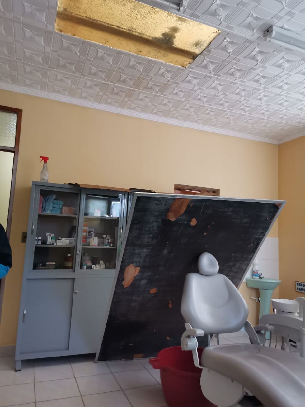 El granizo afectó varias comunidades en ambos municipios. FOTO JORGE PEÑARANDA