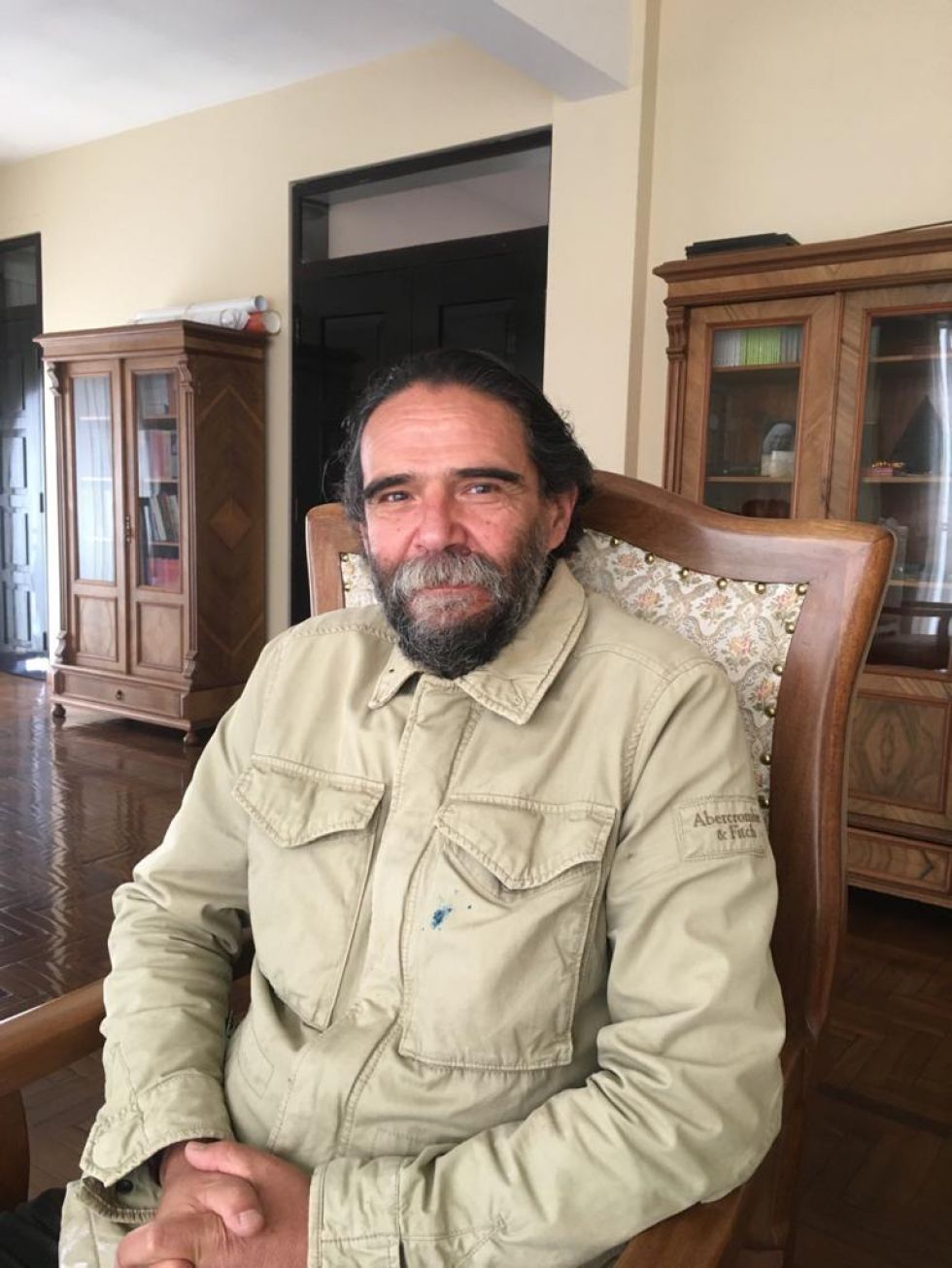 Máximo Pacheco Balanza, Director del Archivo y Biblioteca Nacionales de Bolivia FOTO FCBCB