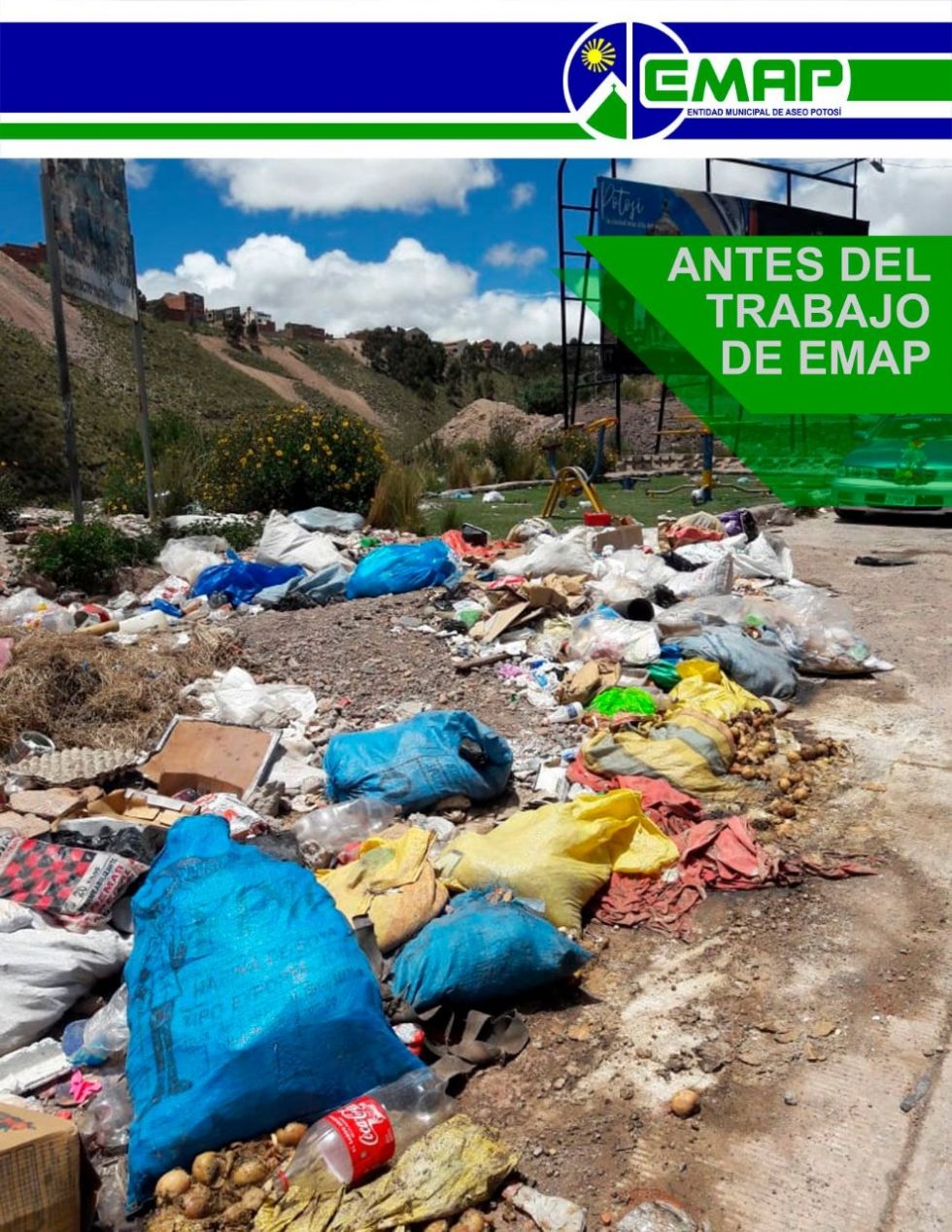 Realizaron la limpieza con apoyo de equipo pesado FOTO EMAP