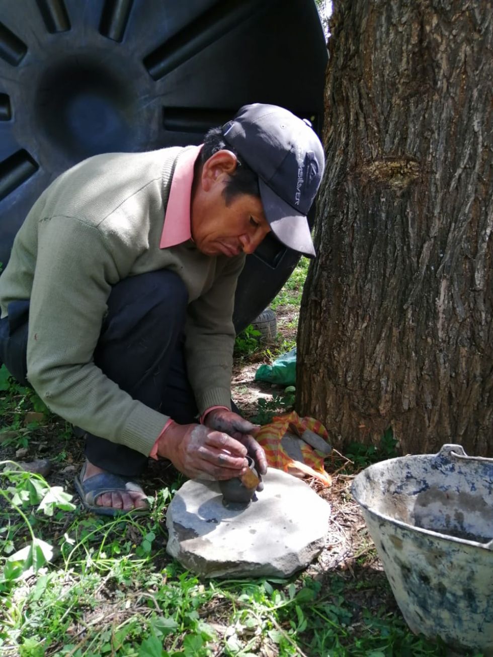 Participaron cerca de 60 personas entre artistas y alfareros. 