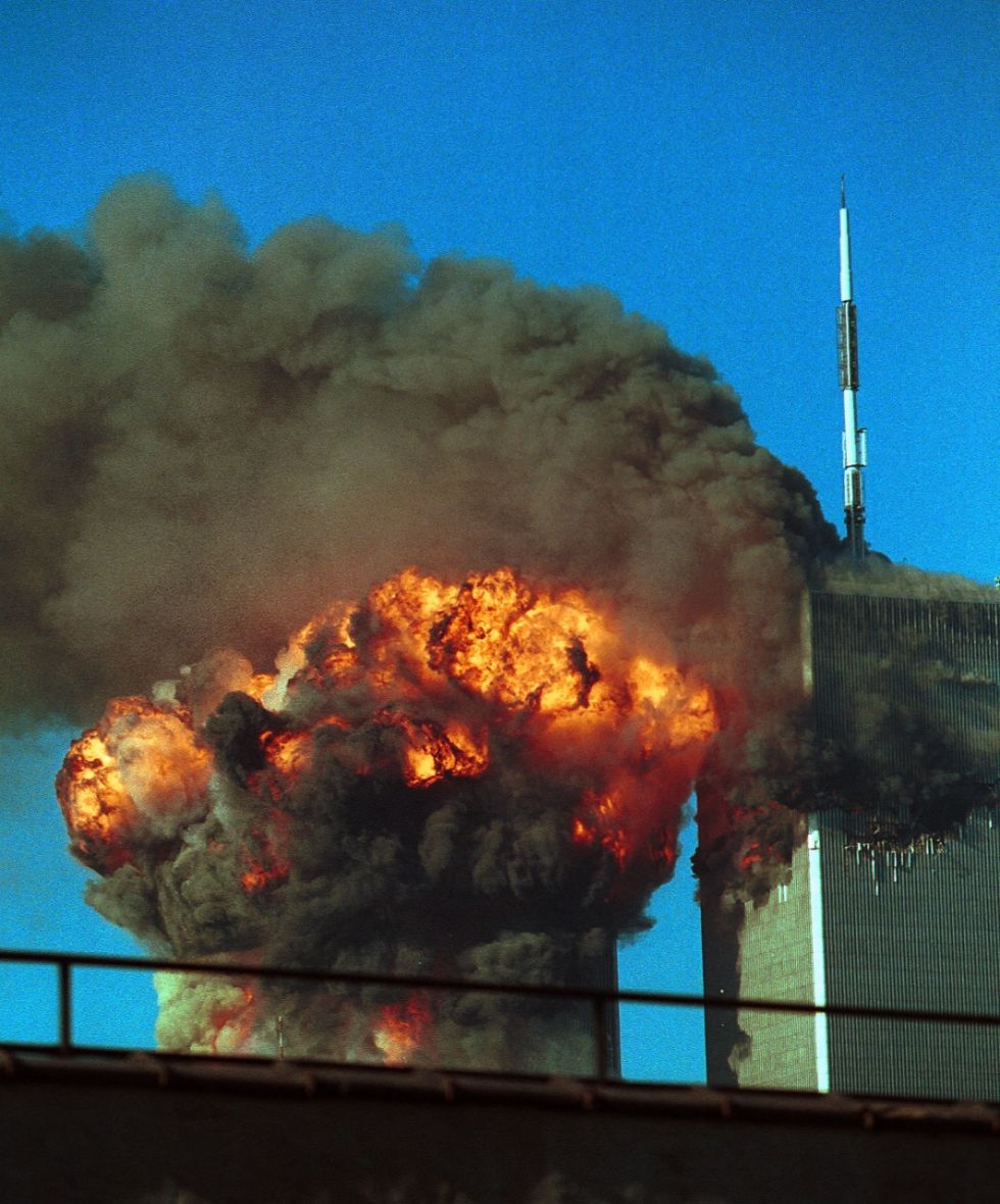 Imágenes del 11 de septiembre, hace 20 años.