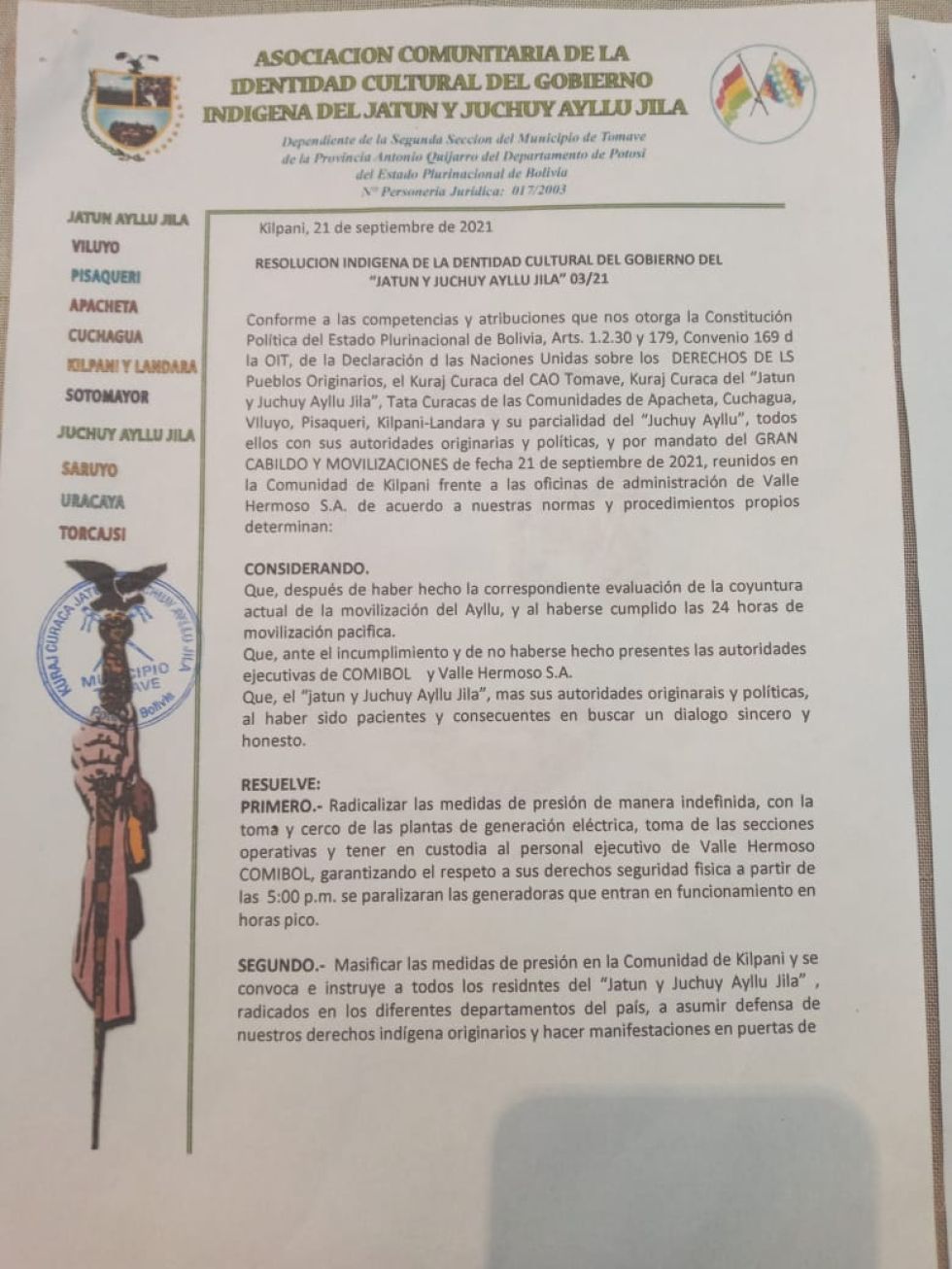 Voto resolutivo