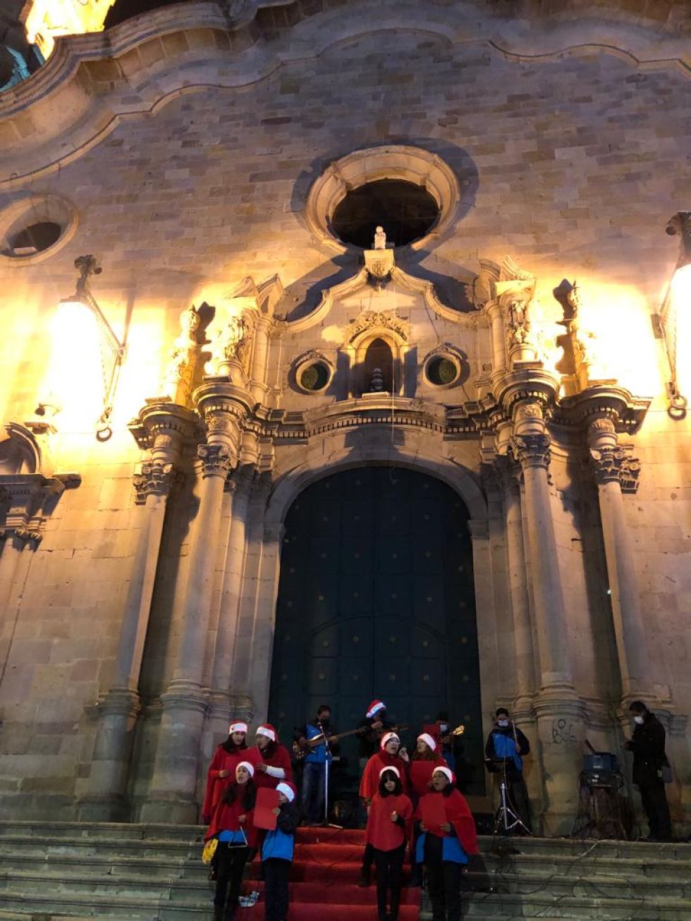 Fue en el atrio de la Catedral potosina