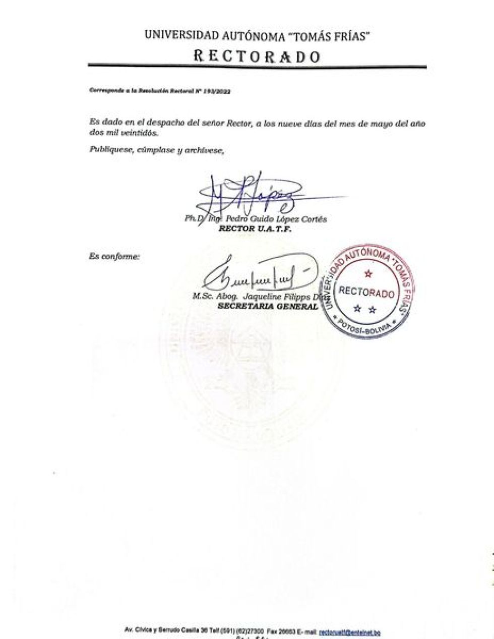 Documentos de la UATF
