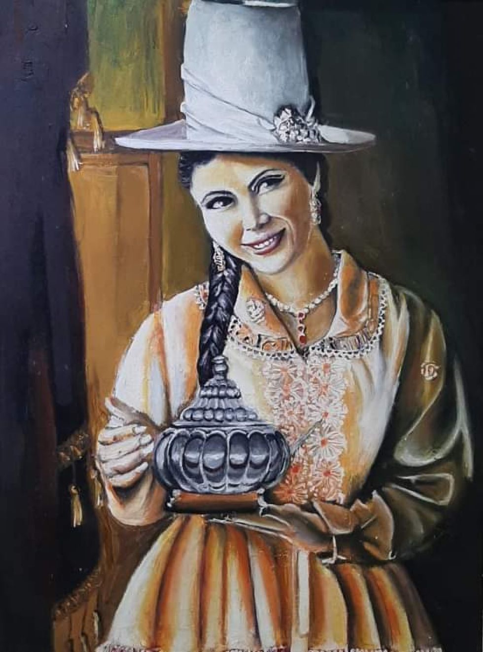 Sus piezas forman parte de su trabajo de grado de la Carrera de Artes Plásticas. CELINA MONTERO