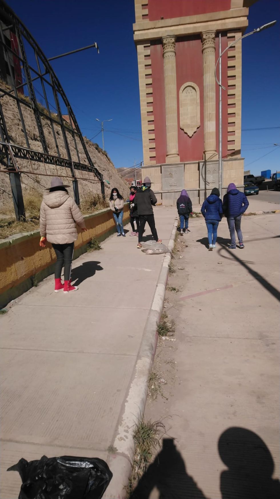 Se coordinó la limpieza de espacios públicos. FOTO: EMAP