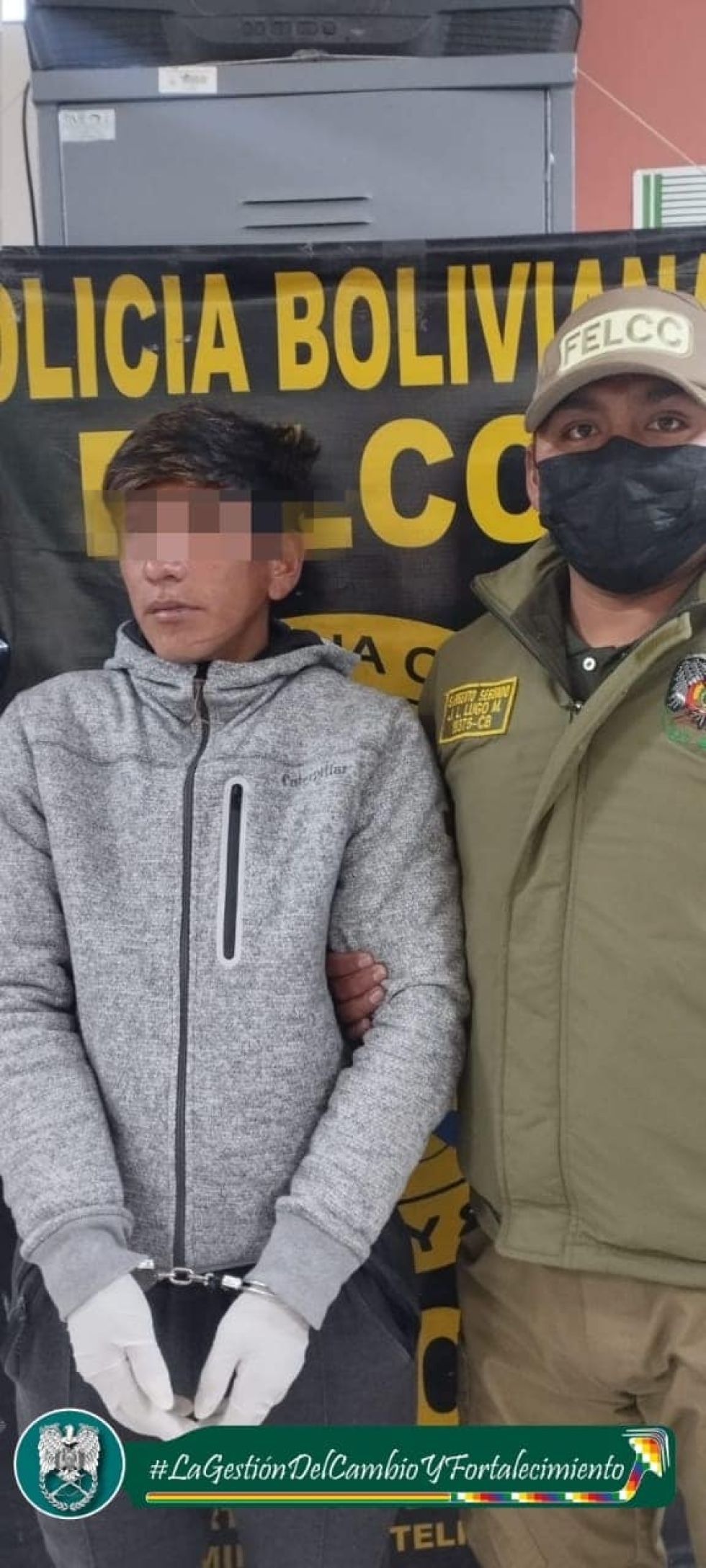 Los arrestados son mayores de edad, entre hombres y mujeres FOTO POLICÍA POTOSI