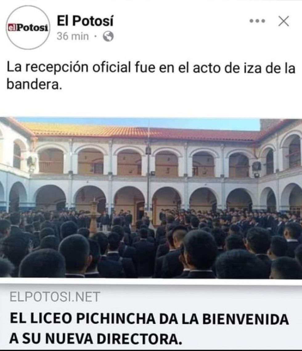 El mensaje publicado en nuestra cuenta de Facebook.