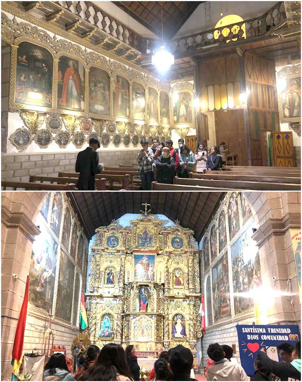 El templo de San Martín de Tours.