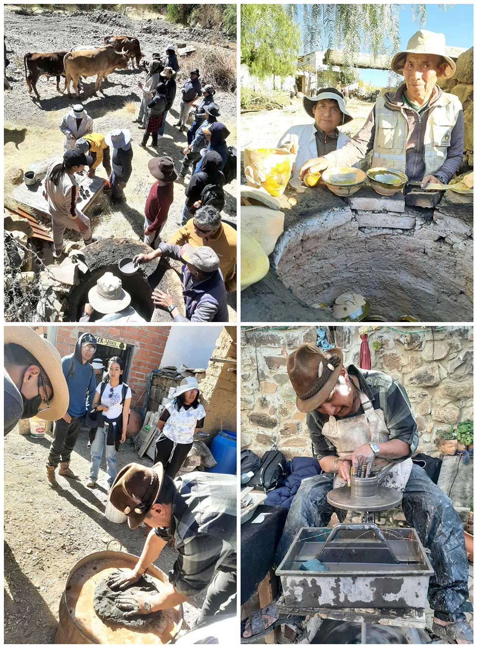 Realizaron esculturas de la mano de expertos artesanos.