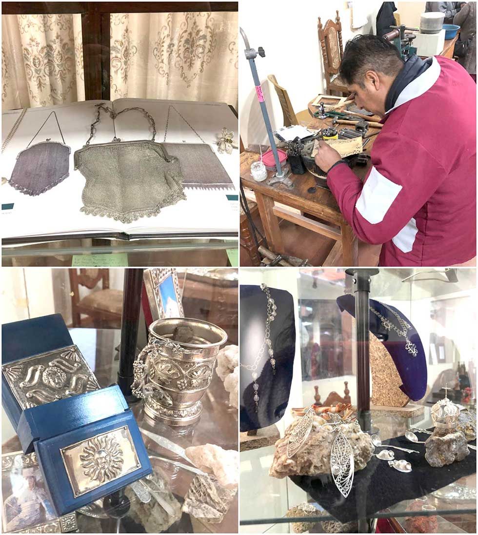Se desarrolló una exposición con la Escuela Municipal de Platería.